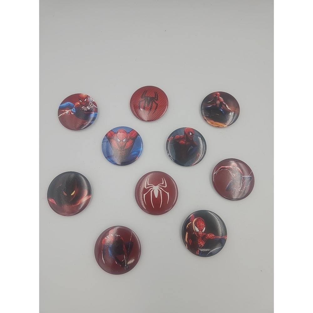 10 Piece Spider-Man Pin Set